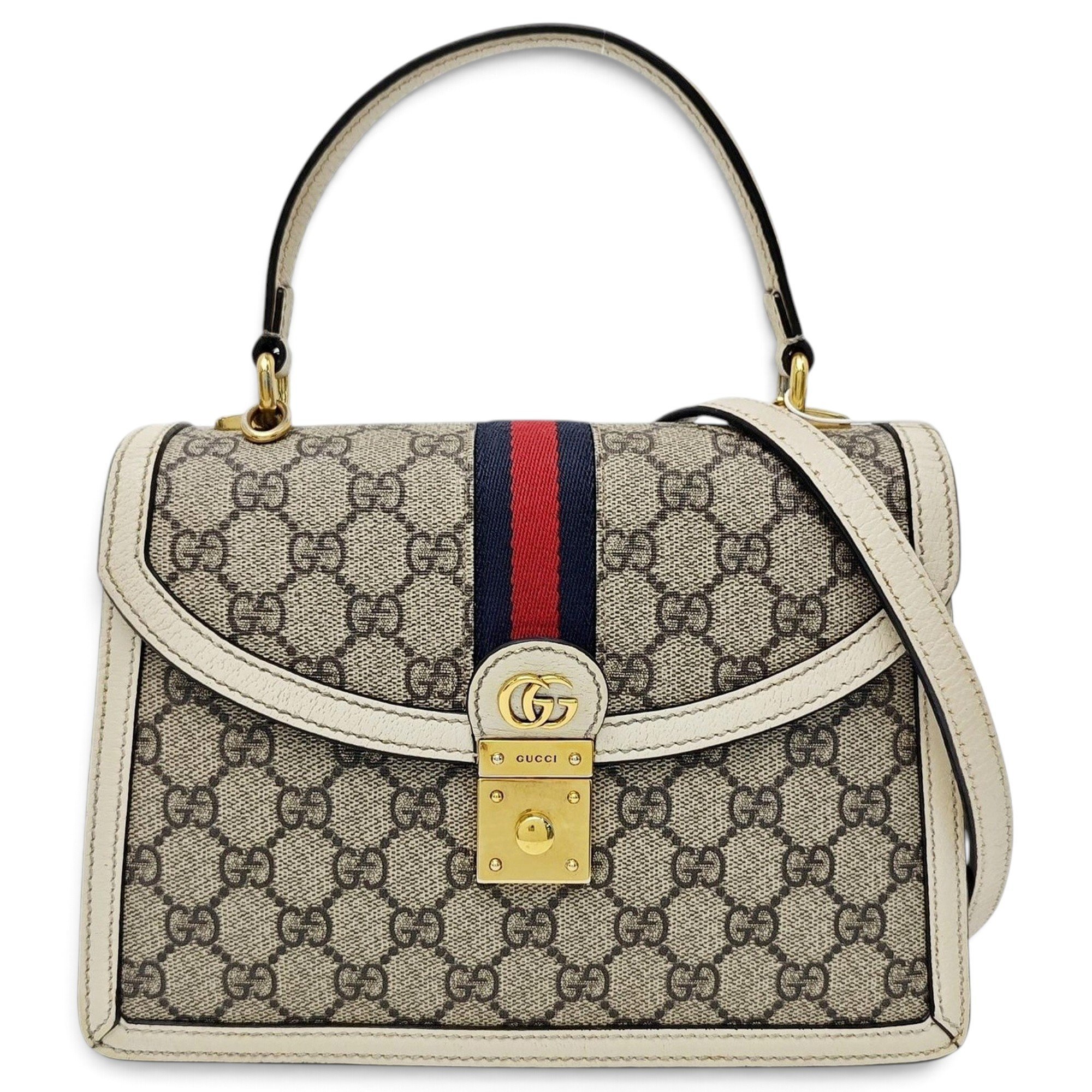 Ophidia leather handbag