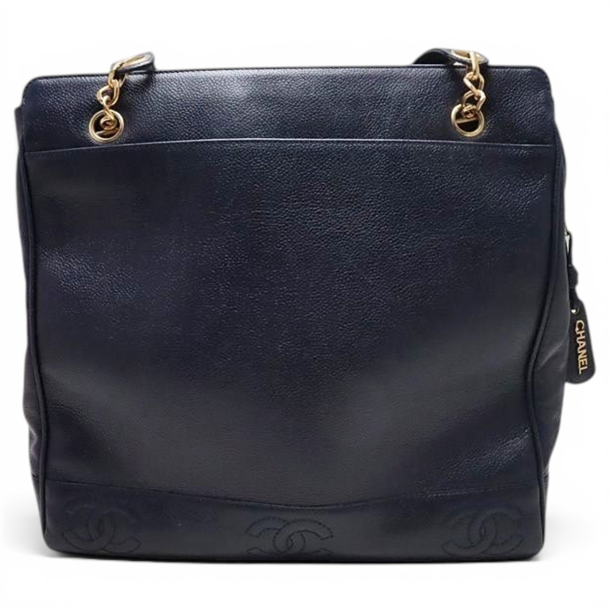 Leather tote