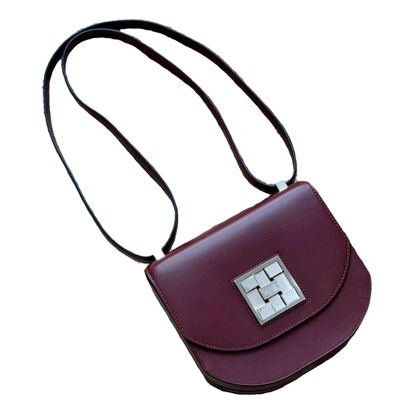 Mosaïque leather handbag