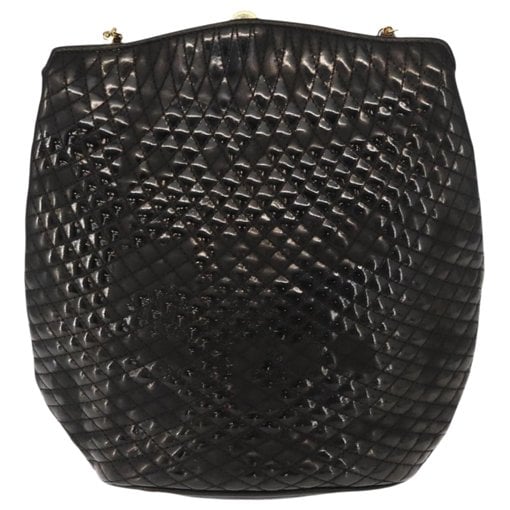 Patent leather handbag
