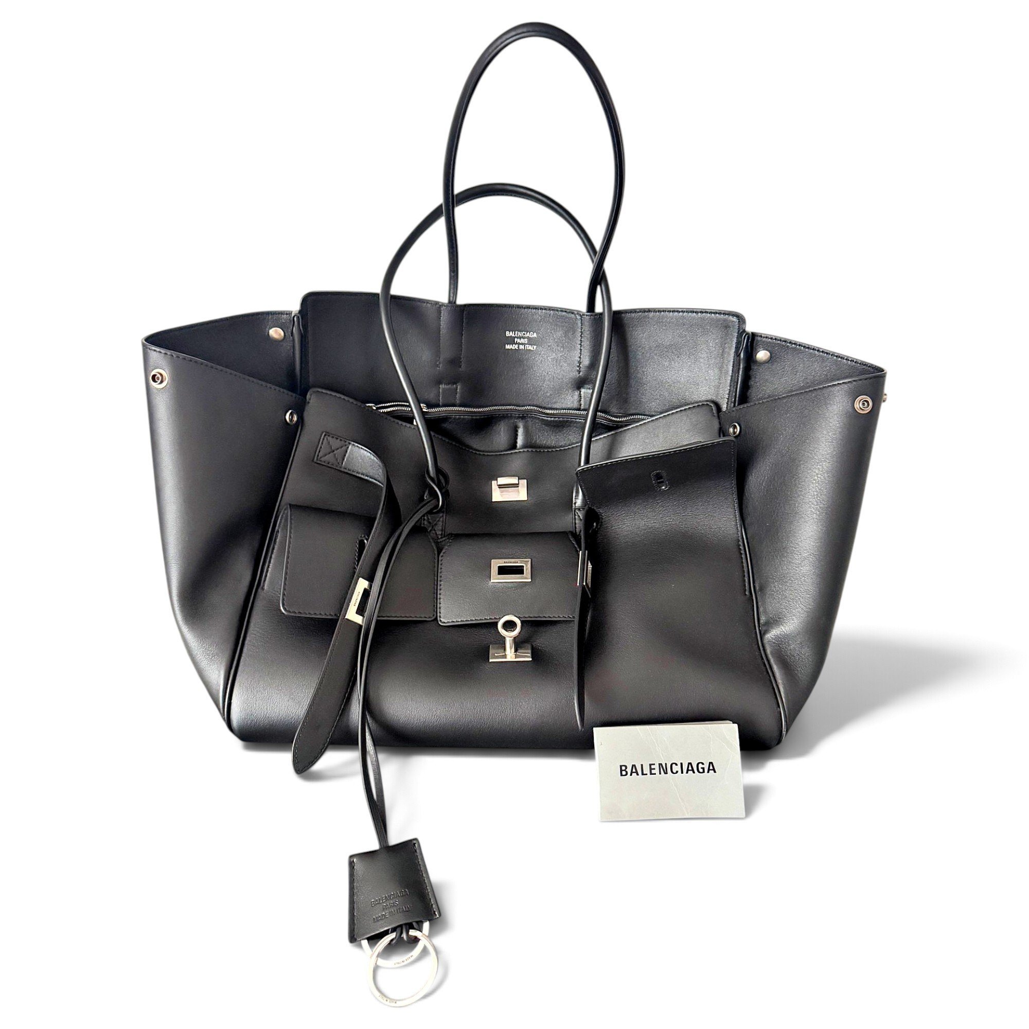 Carry All Bel Air leather handbag