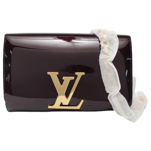 Louise patent leather crossbody bag