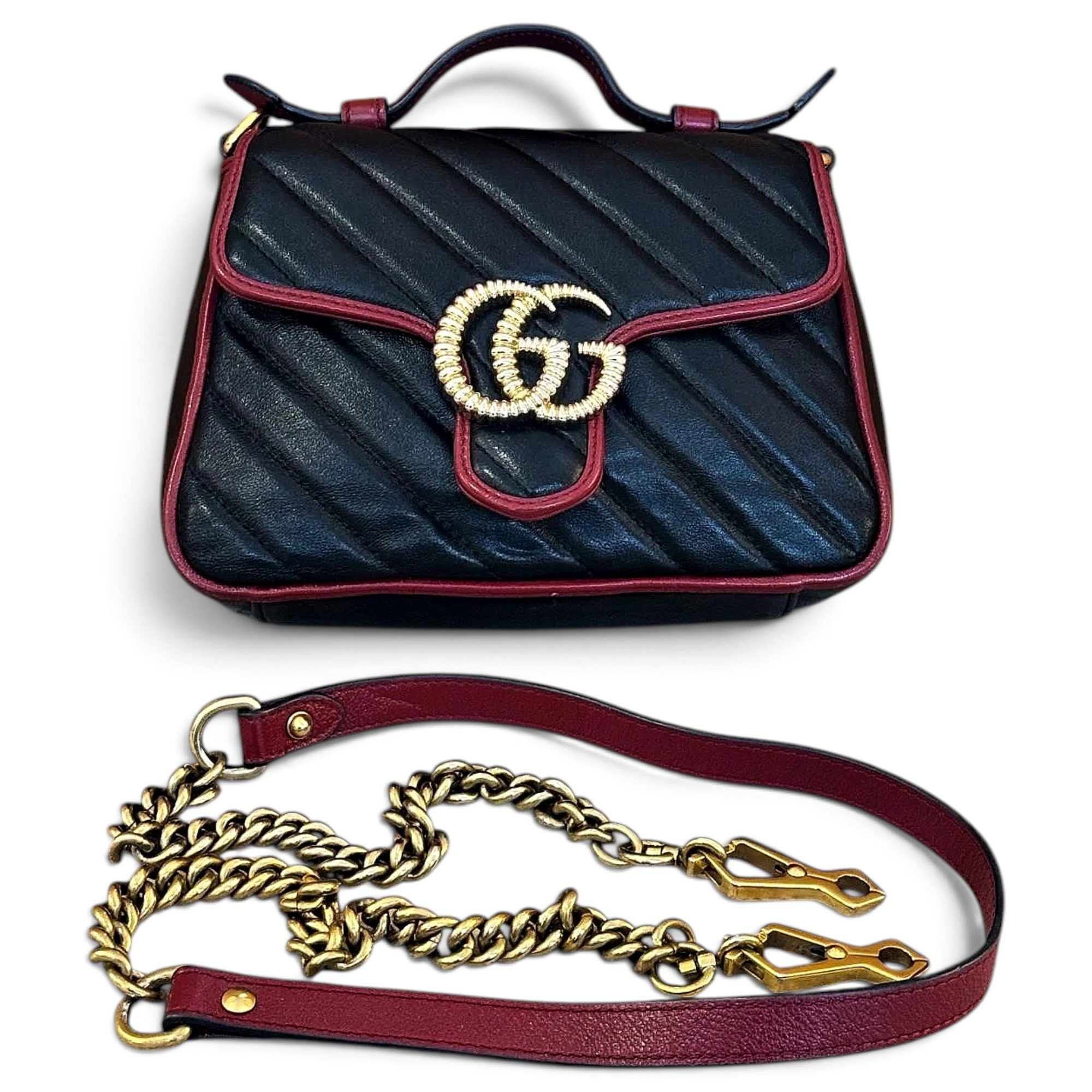 GG Marmont leather crossbody bag
