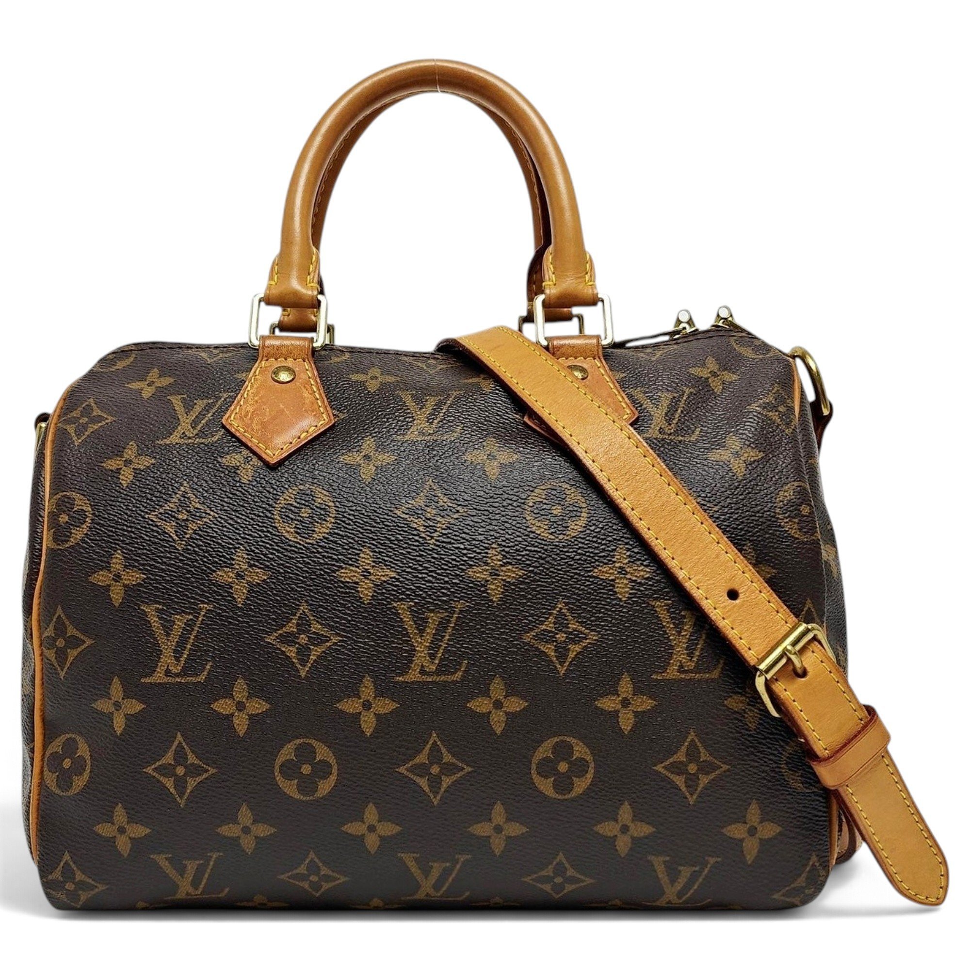 Nano Speedy / Mini HL leather handbag