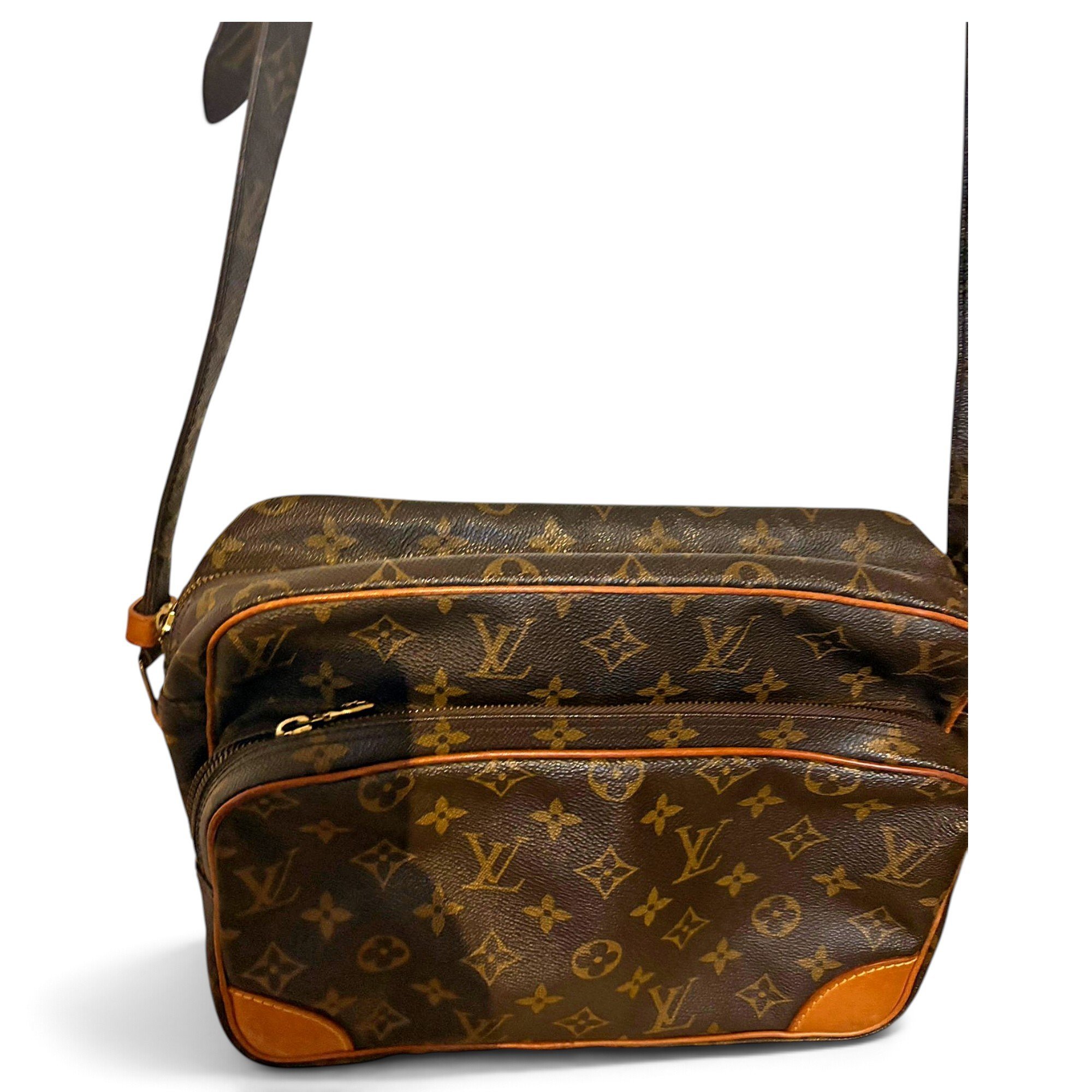 Leather crossbody bag