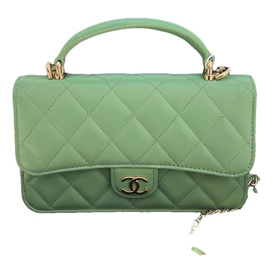Timeless Classique Top Handle leather handbag