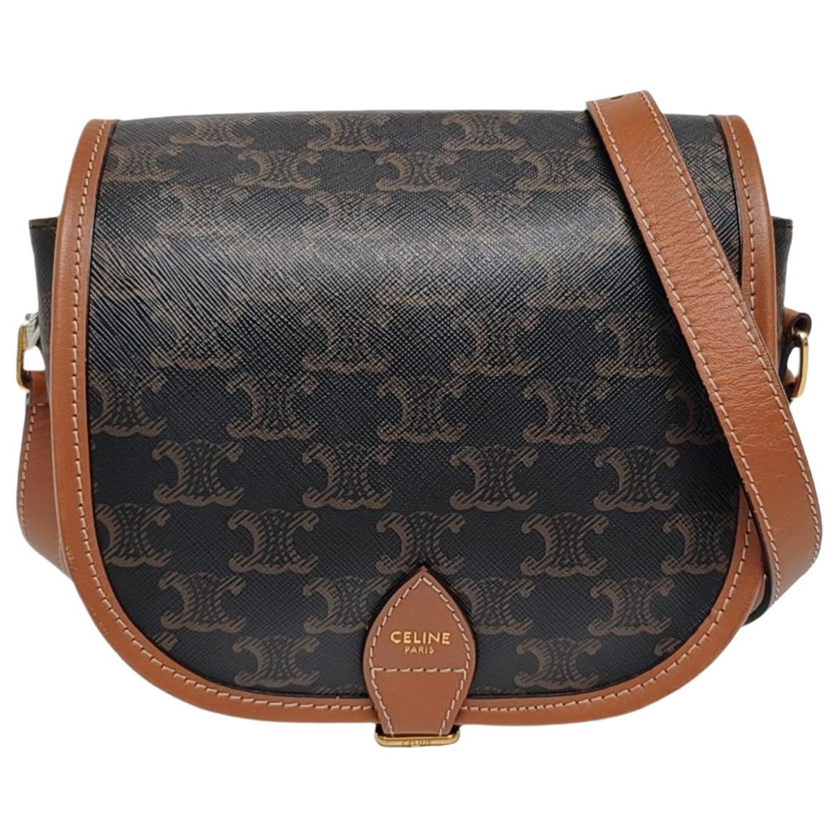 Folco leather crossbody bag