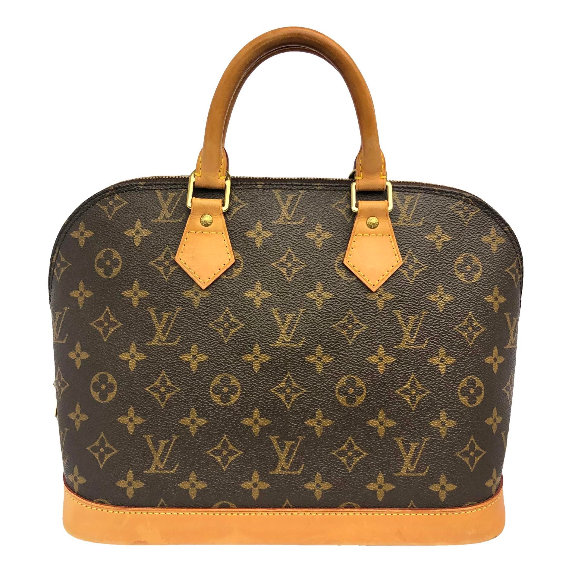 Alma leather handbag