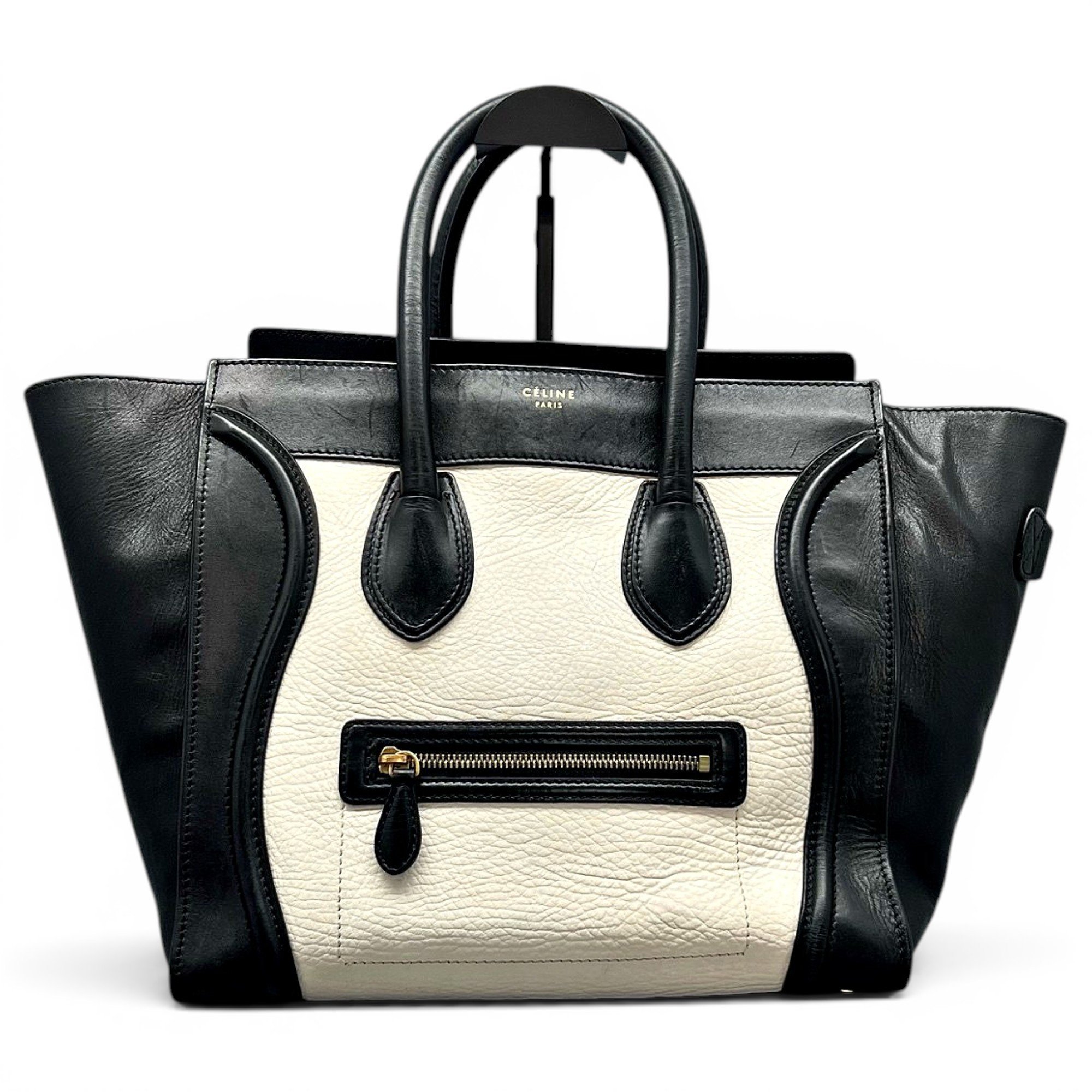 Luggage leather handbag