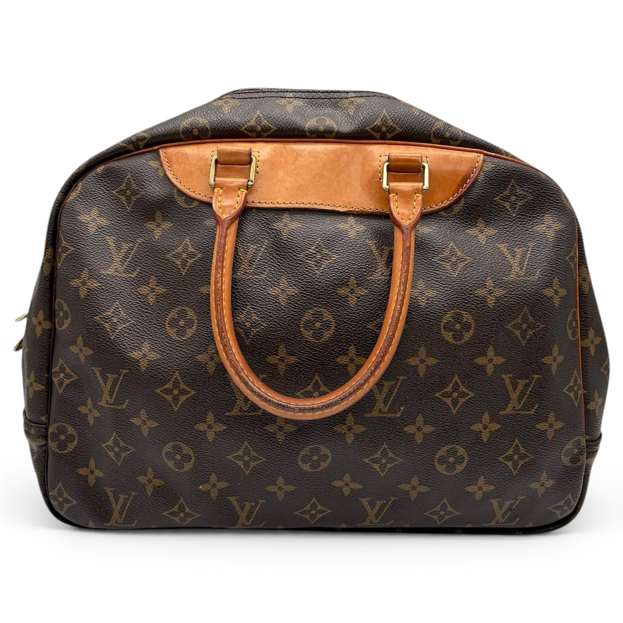 Deauville leather handbag