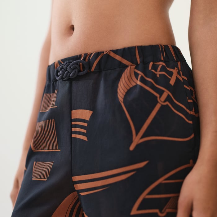Bleu Gabier "Thalassa Tattoo" Beach Shorts