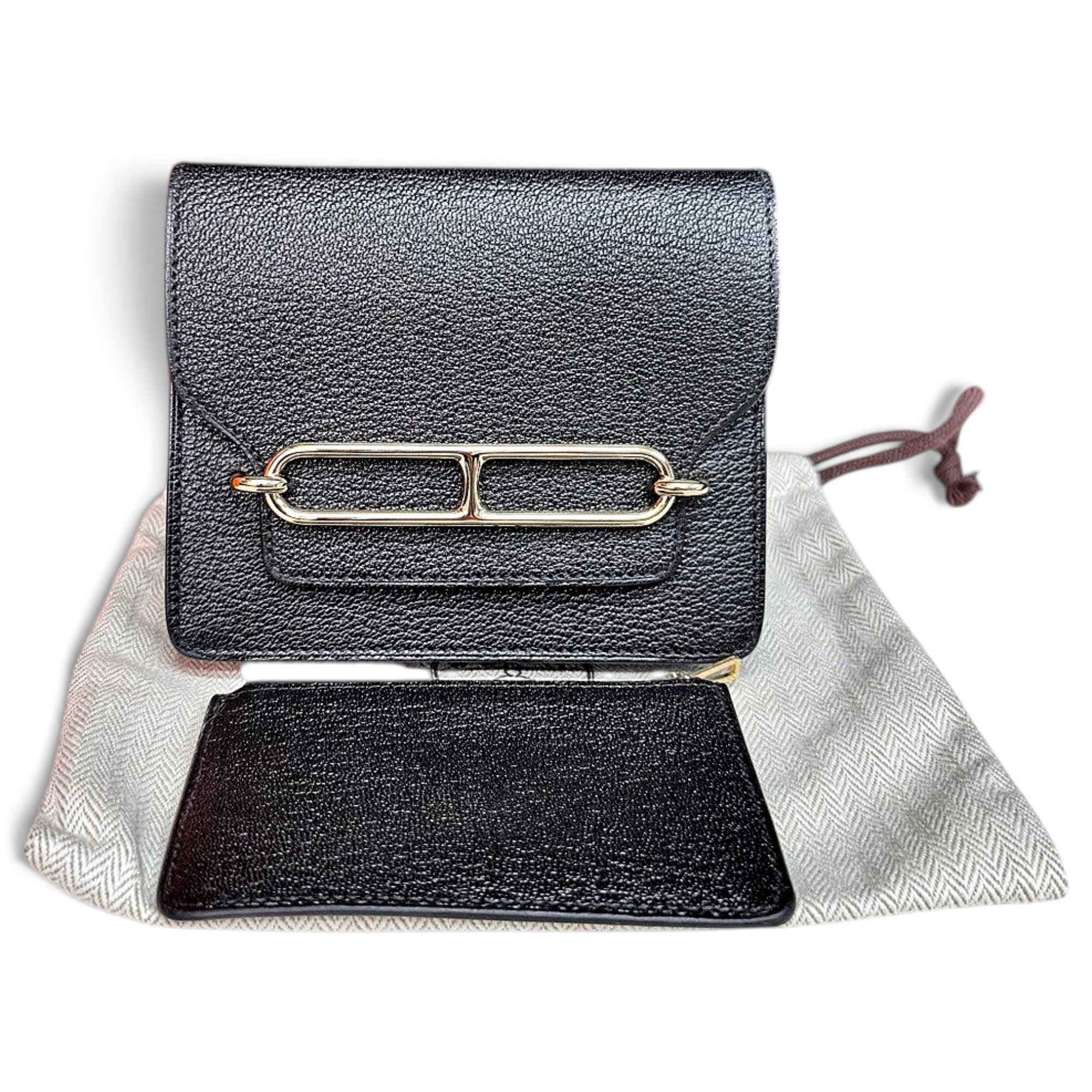 Roulis leather crossbody bag