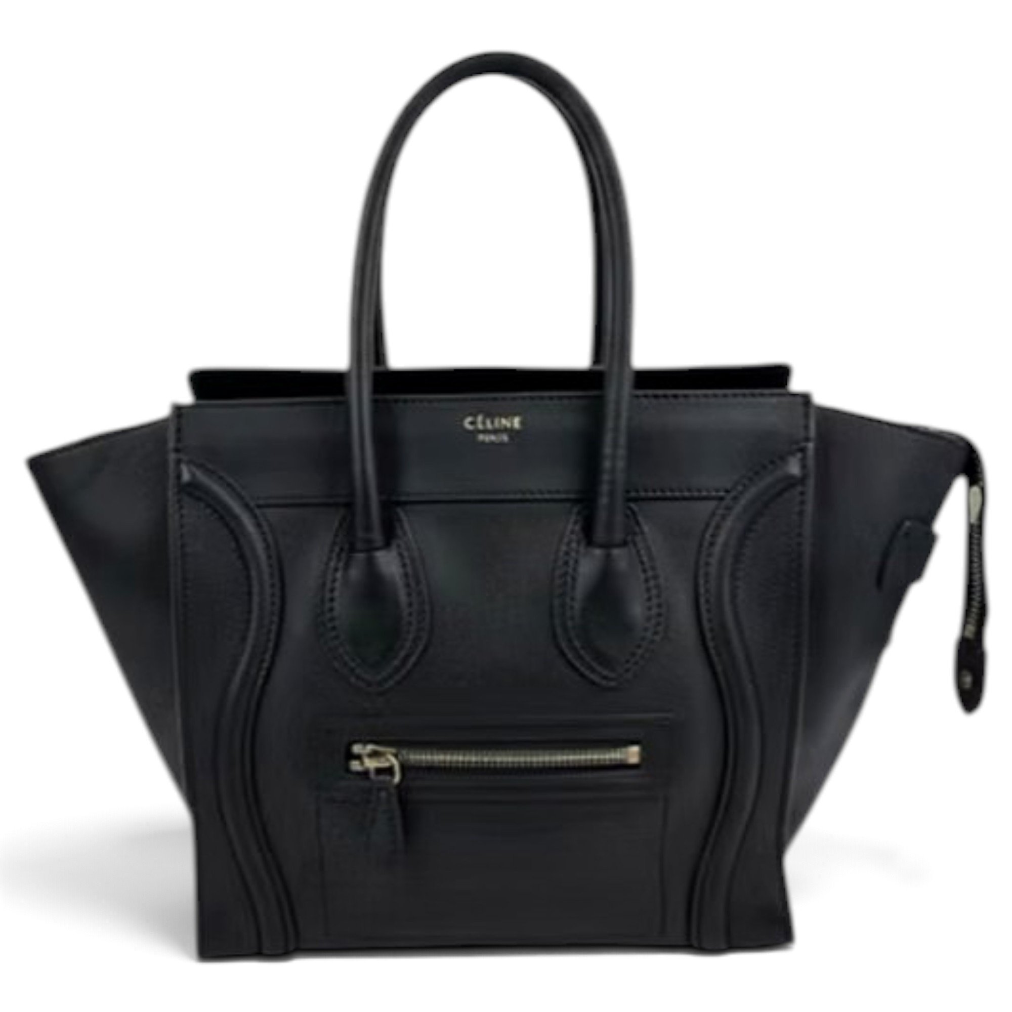 Luggage leather handbag