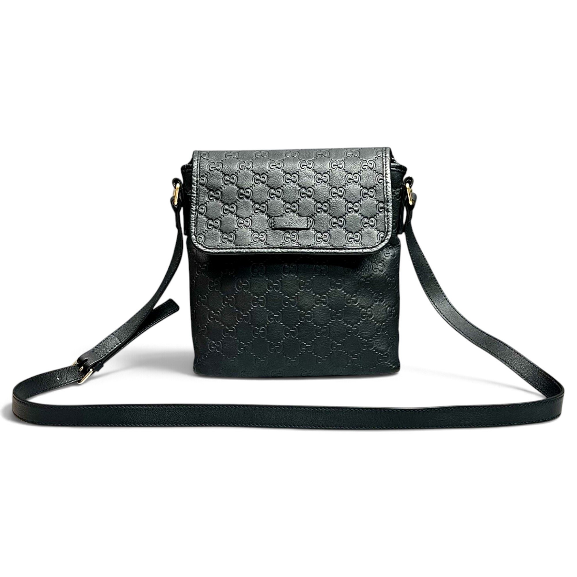 Leather crossbody bag