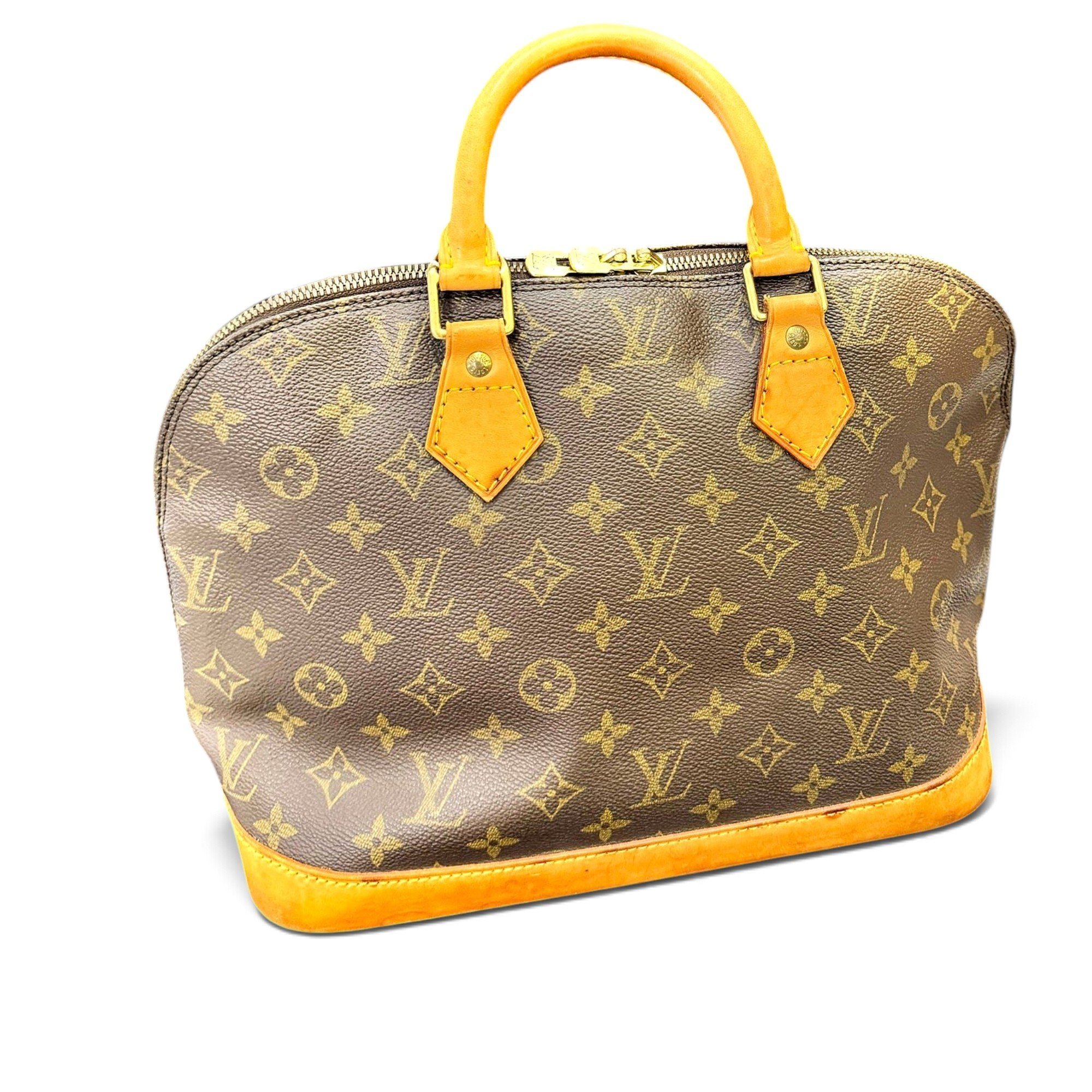 Alma leather handbag