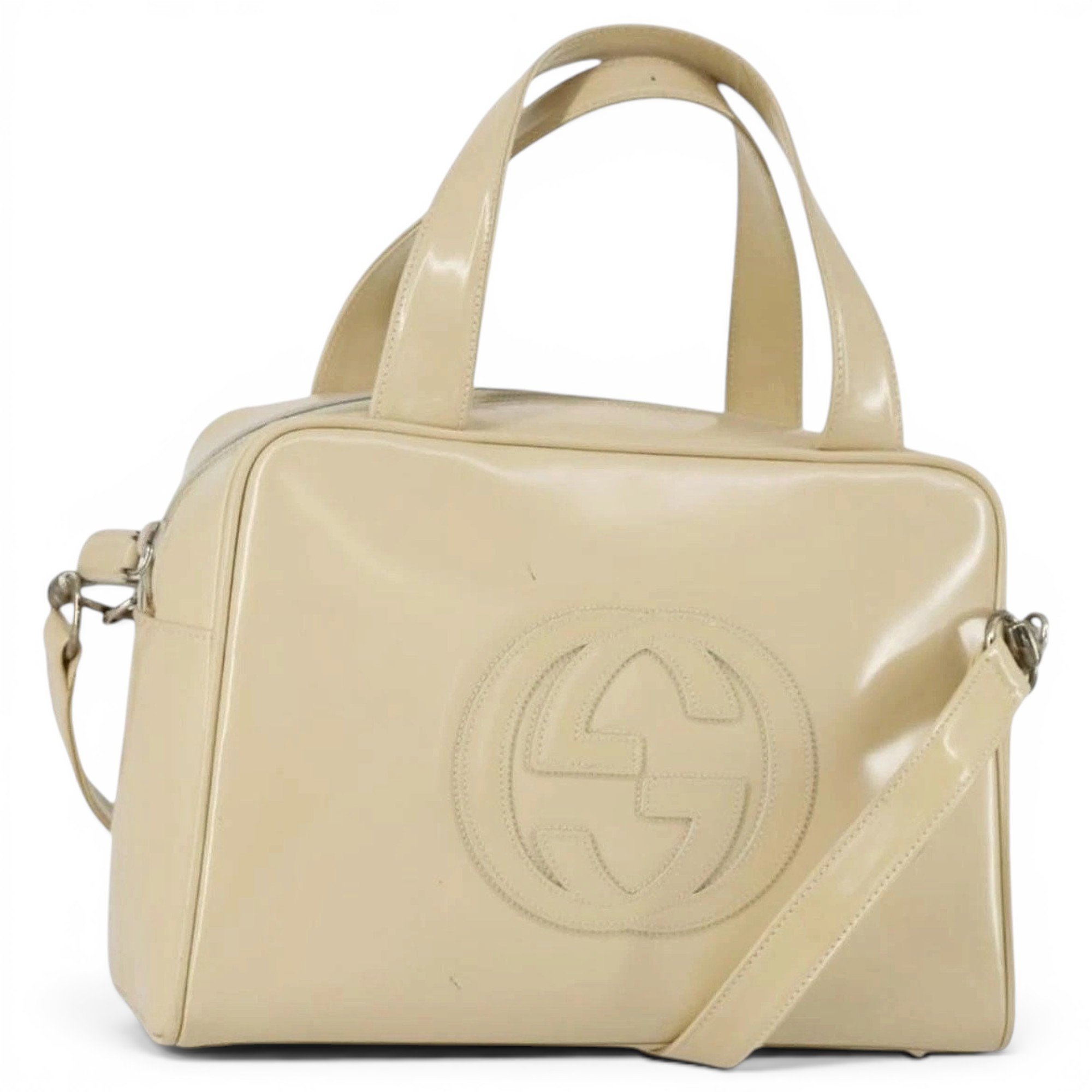 Leather handbag
