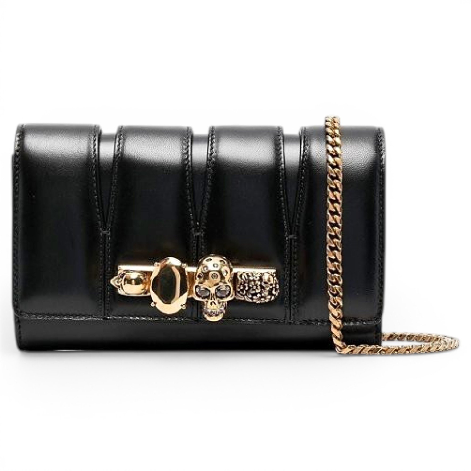 Leather crossbody bag