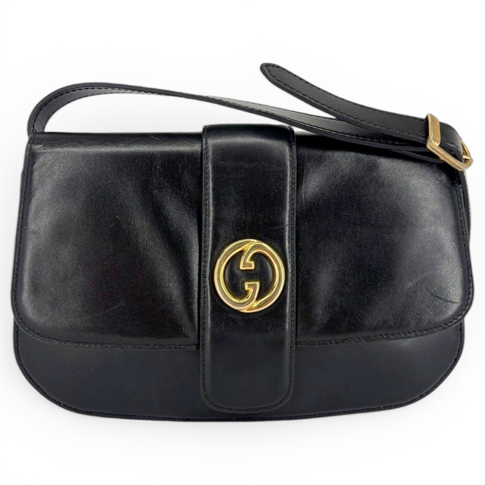 1973 leather handbag