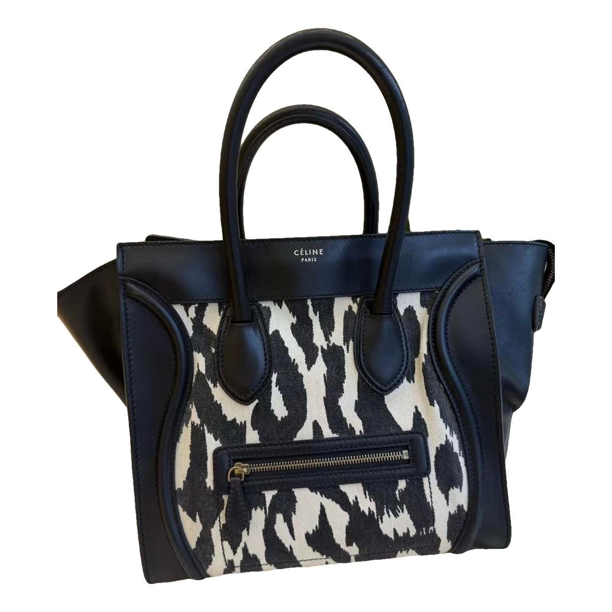 Luggage leather handbag