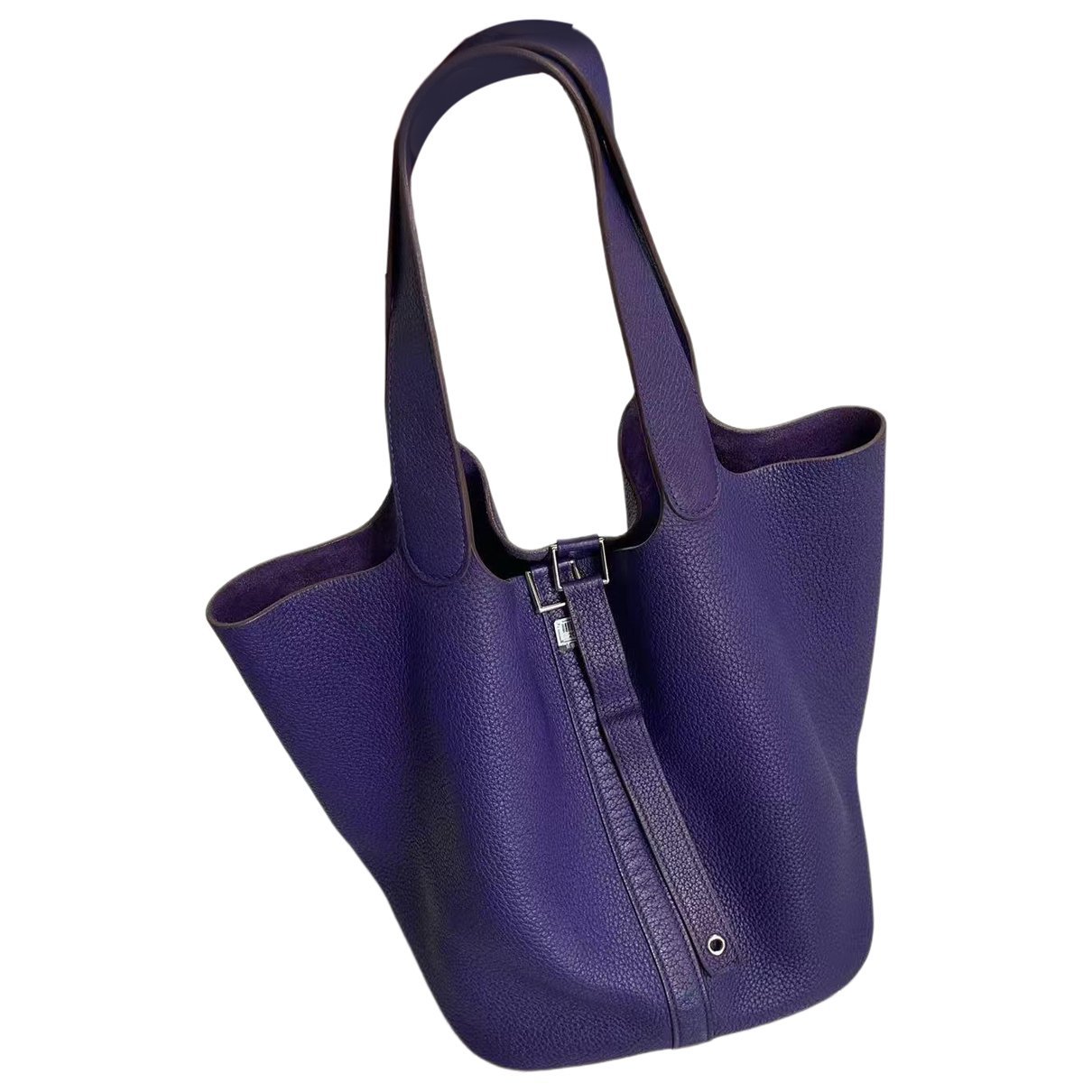 Picotin leather handbag