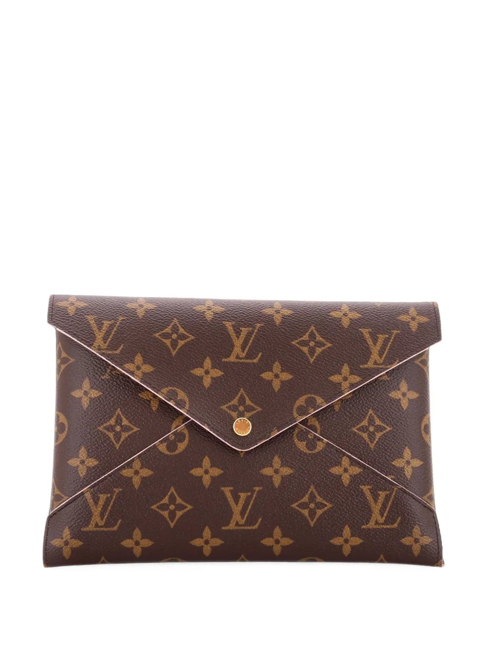Kirigami Pochette Set Monogram Canvas clutch bag