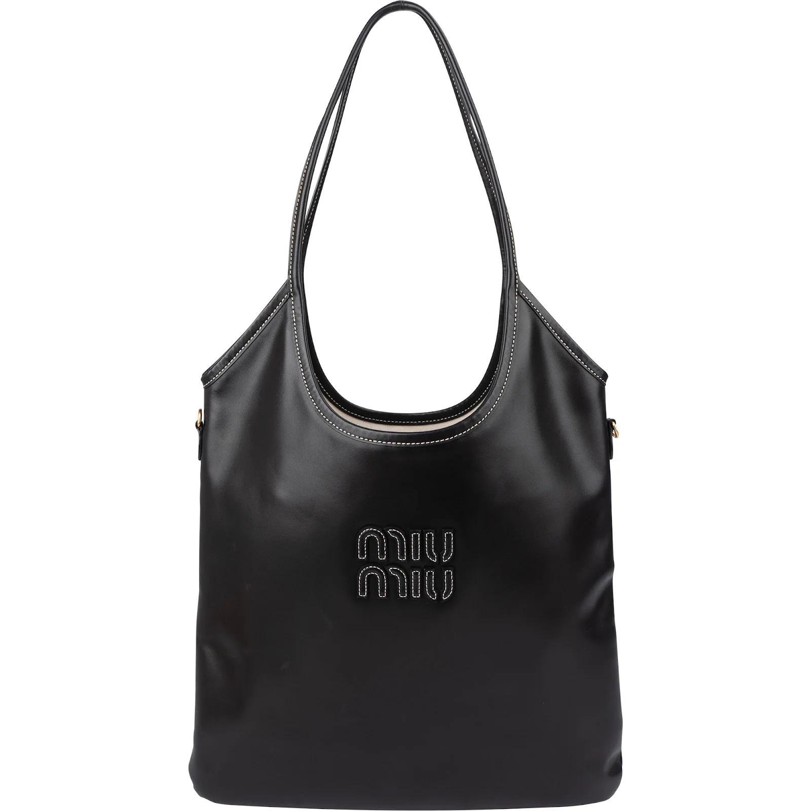 Madras leather handbag