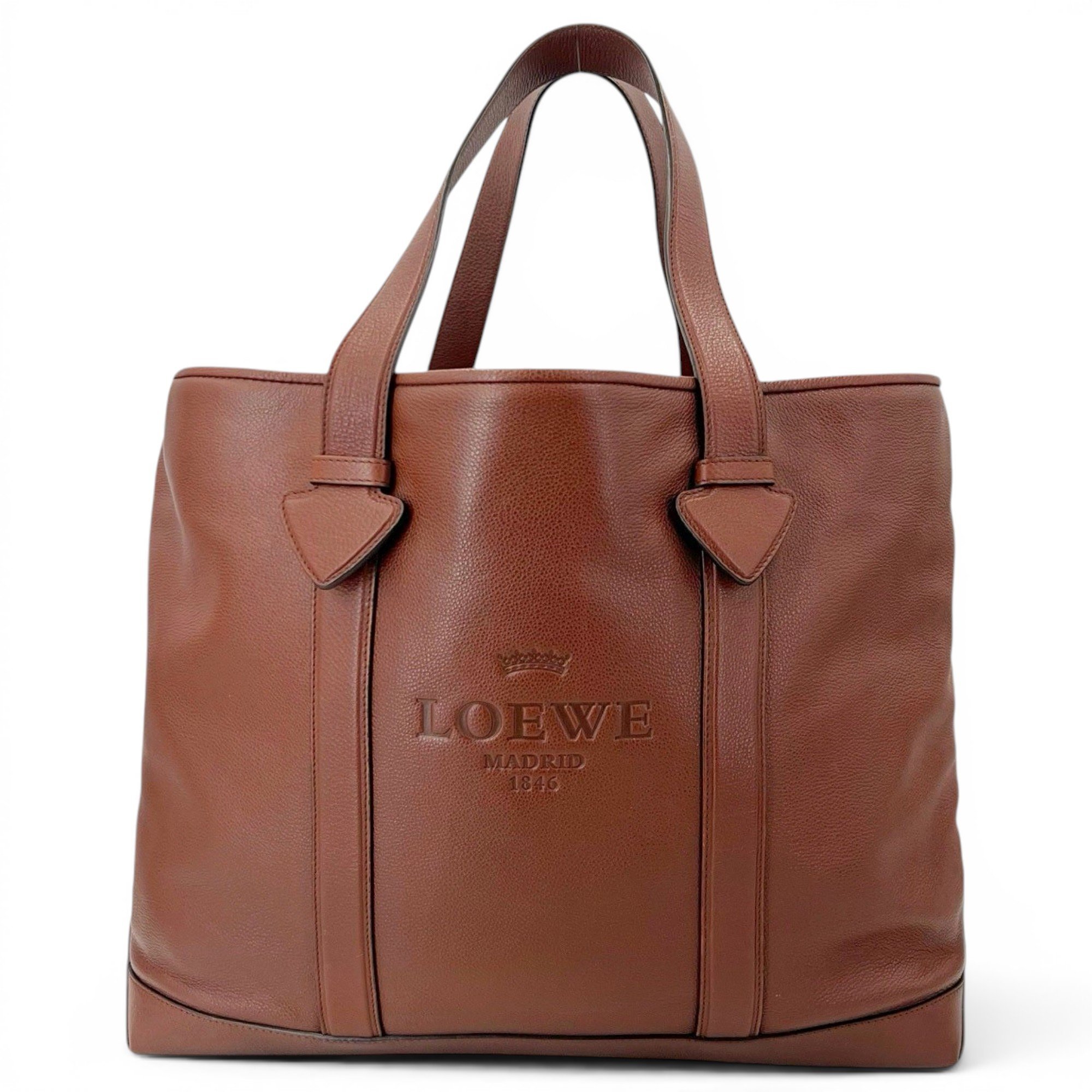 Leather handbag