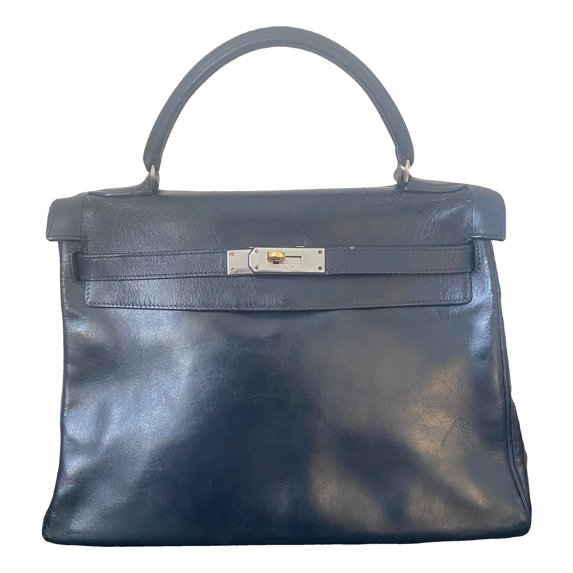 Kelly 32 leather handbag