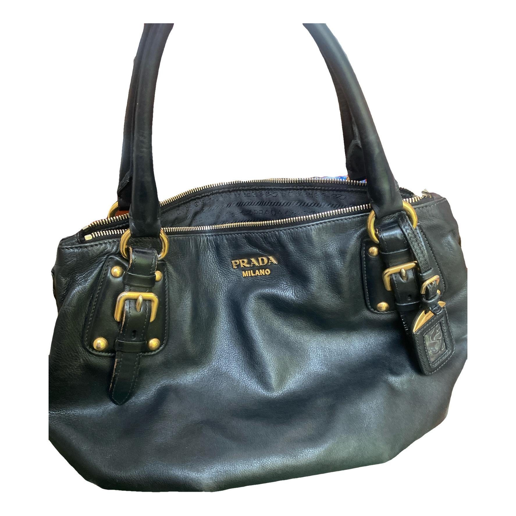 Leather tote