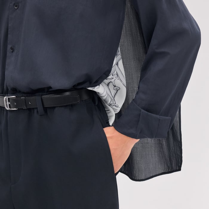 Marine "l'Instruction Du Roy" Boxy Fit Shirt
