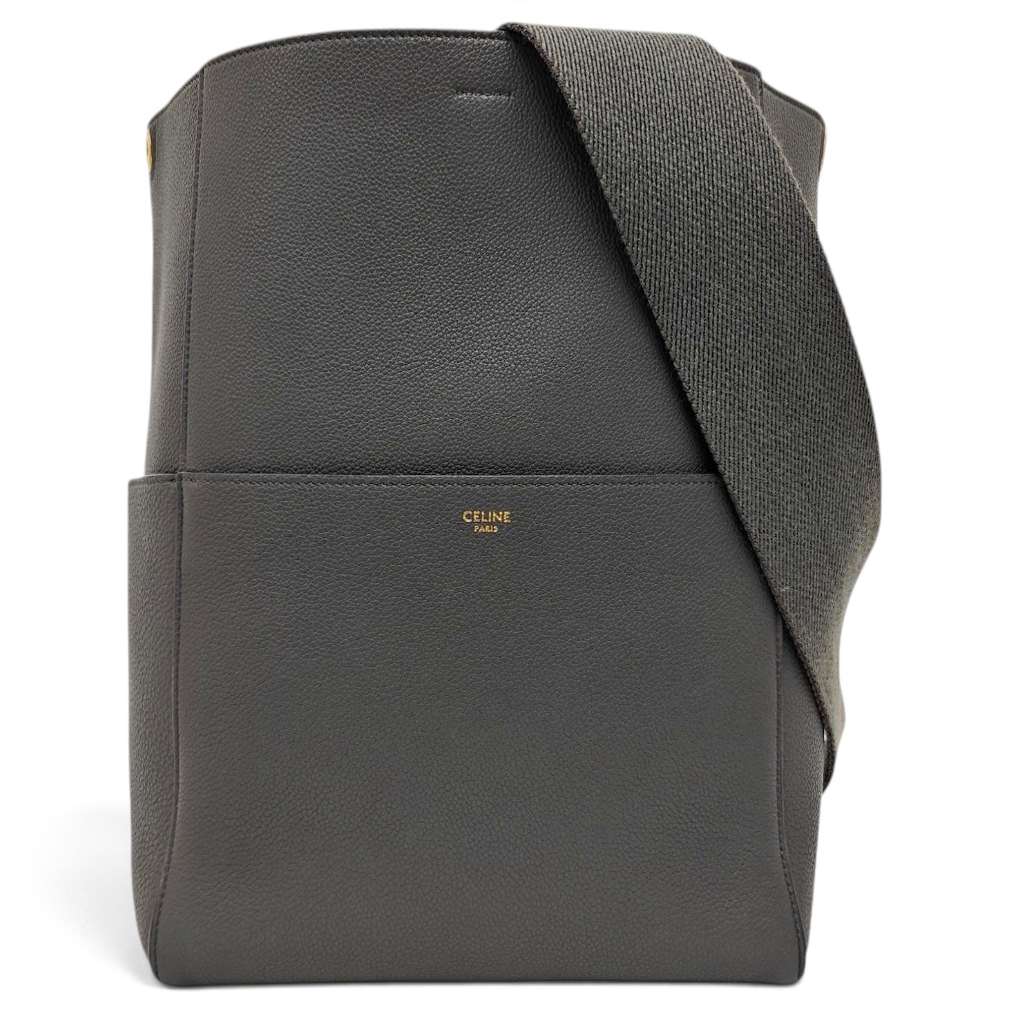 Seau Sangle leather tote