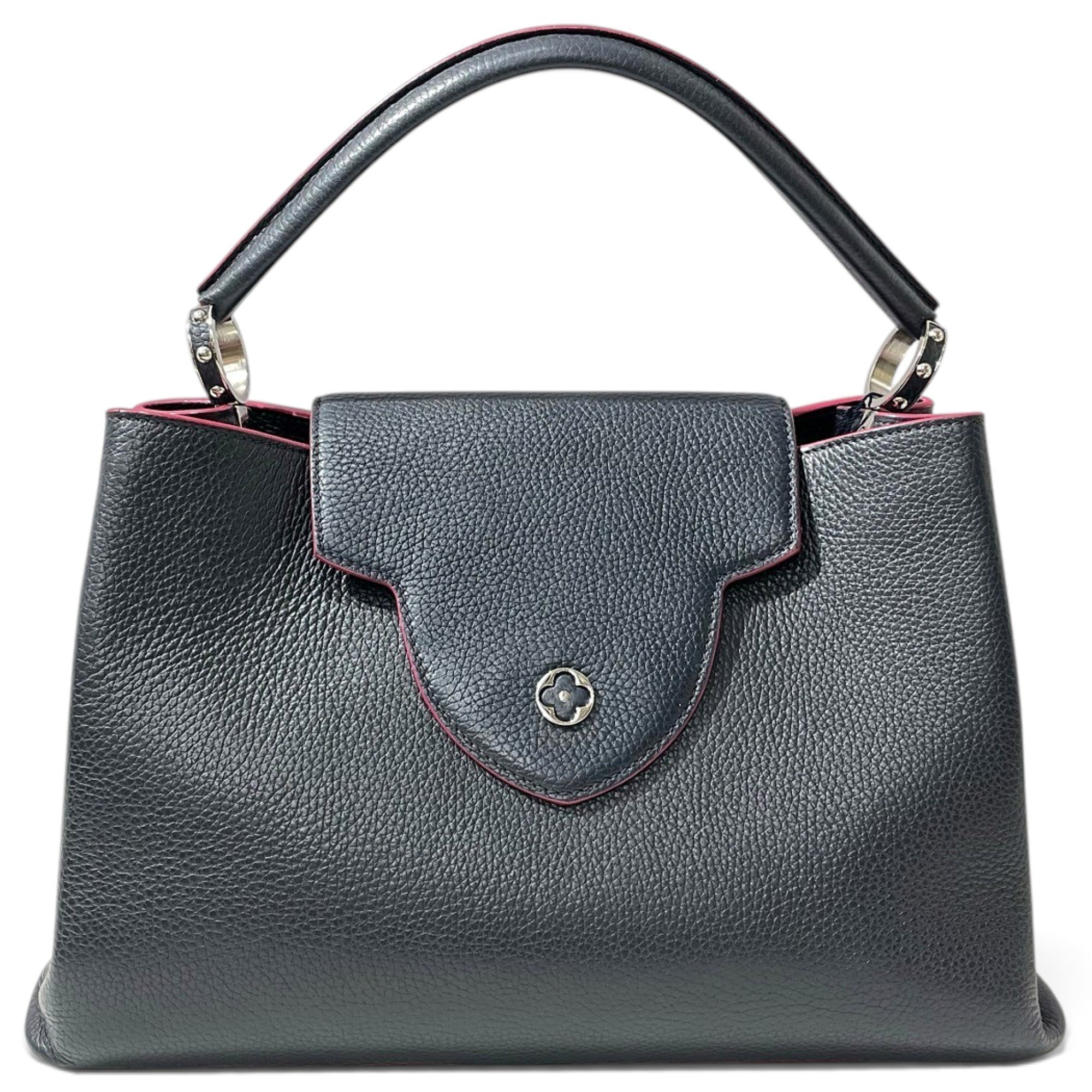 Capucines leather handbag