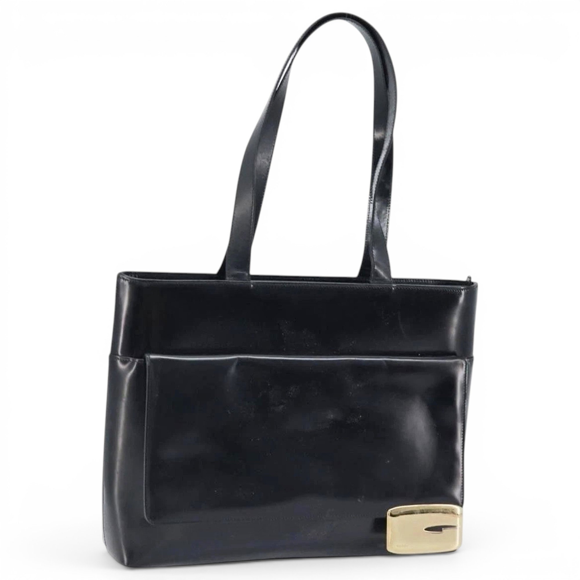 Leather tote