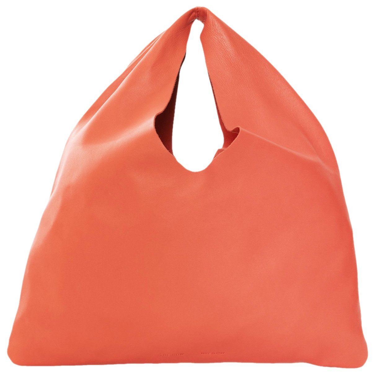Bindle leather clutch bag