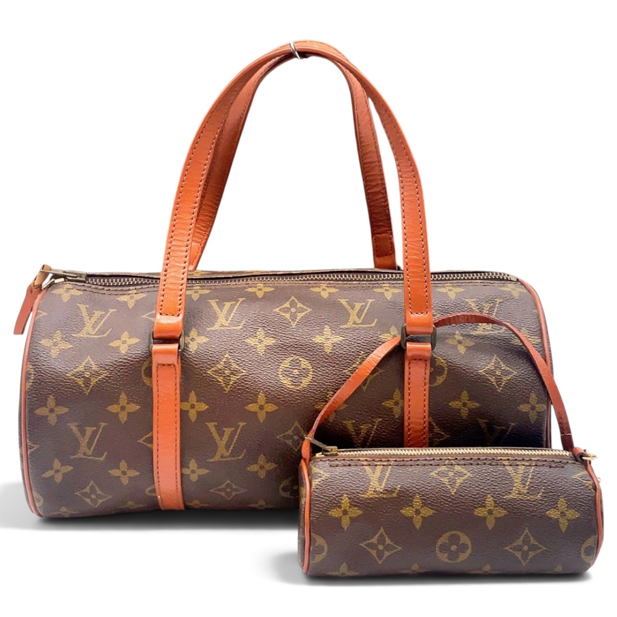 Louis Vuitton Papillon leather handbag