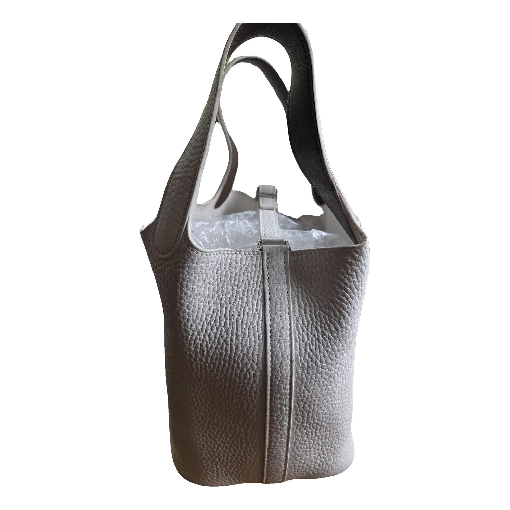 Hermes Picotin 18 Handbag Natural