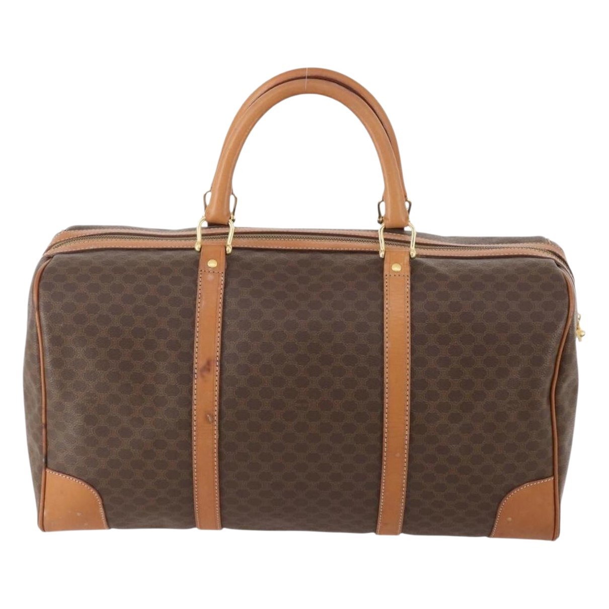 Leather bowling bag