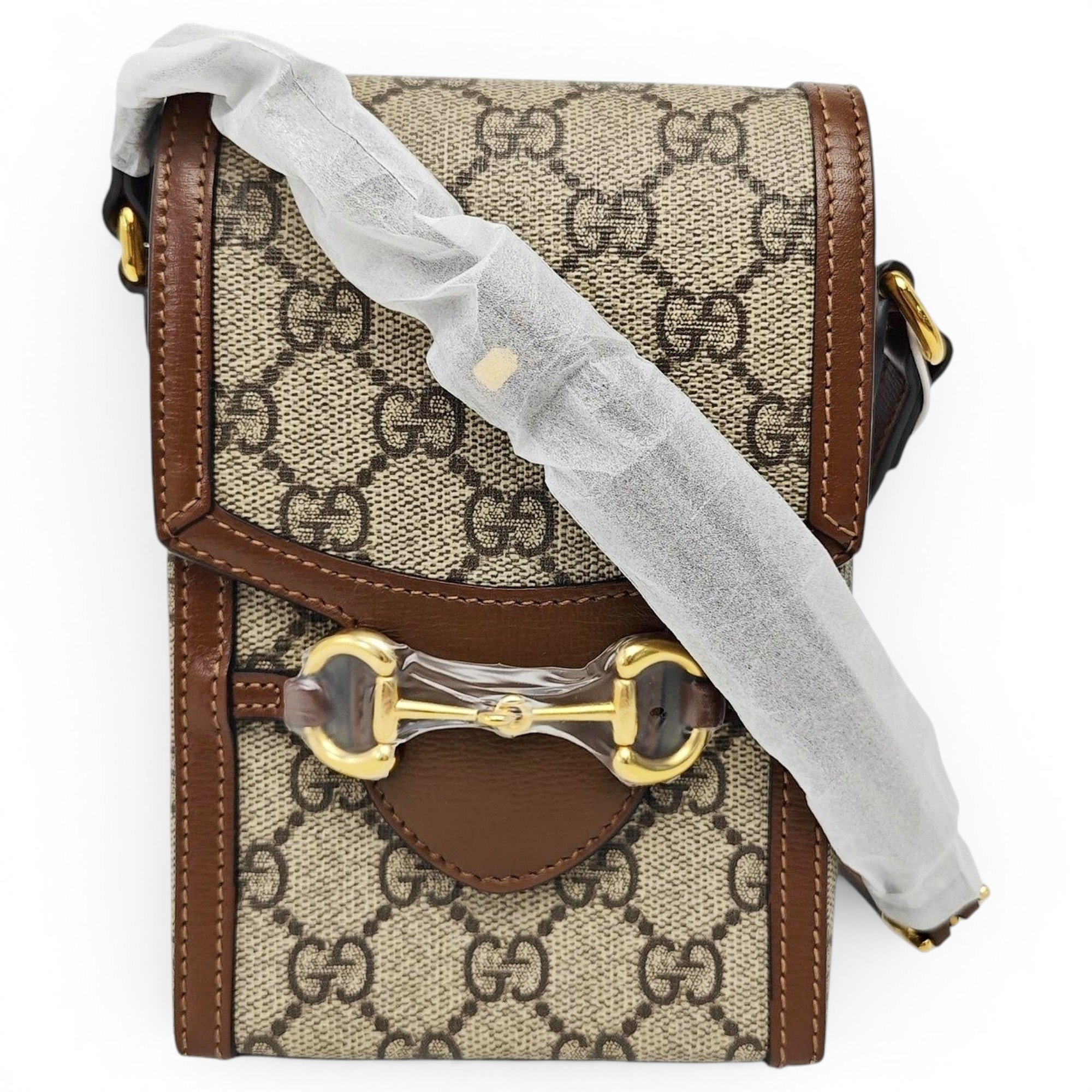 Handle Horsebit 1955 leather handbag