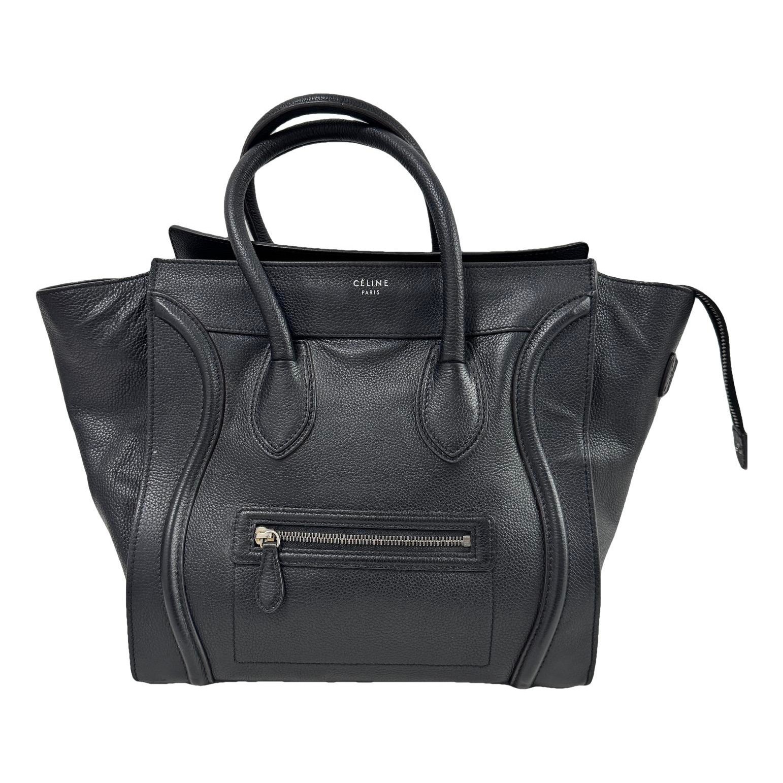 Luggage leather handbag