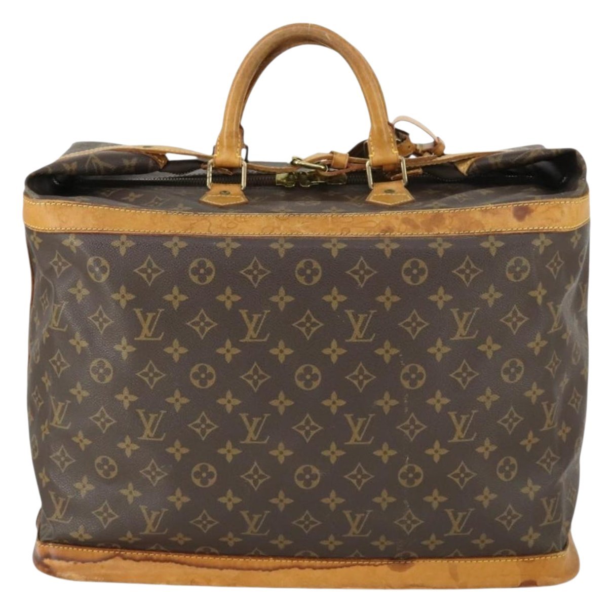 Cruiser leather bowling bag