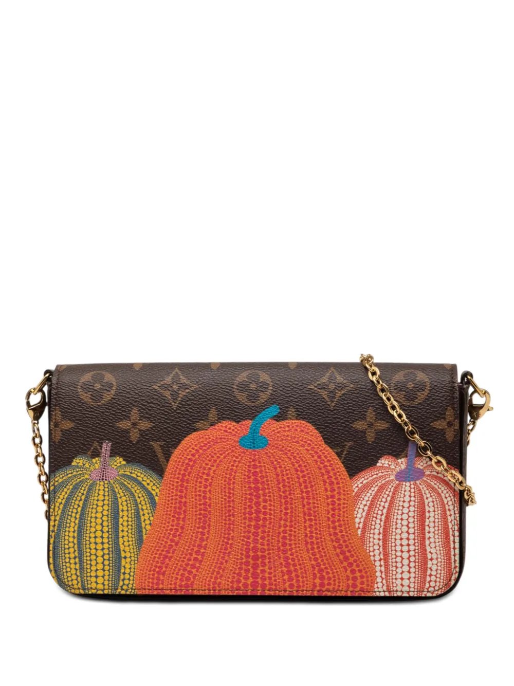 2021-2026 Yayoi Kusama Monogram Pumpkins Pochette Felicie crossbody bag