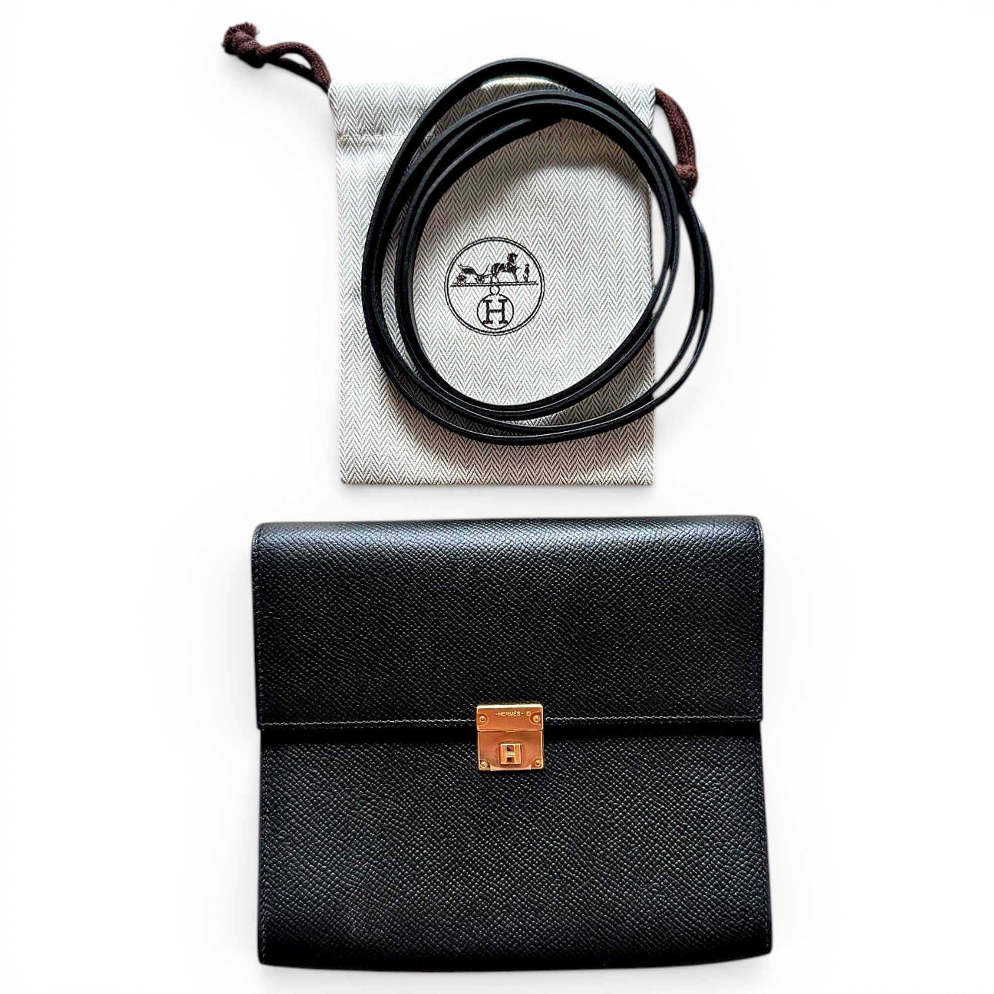 Clic 16 leather handbag