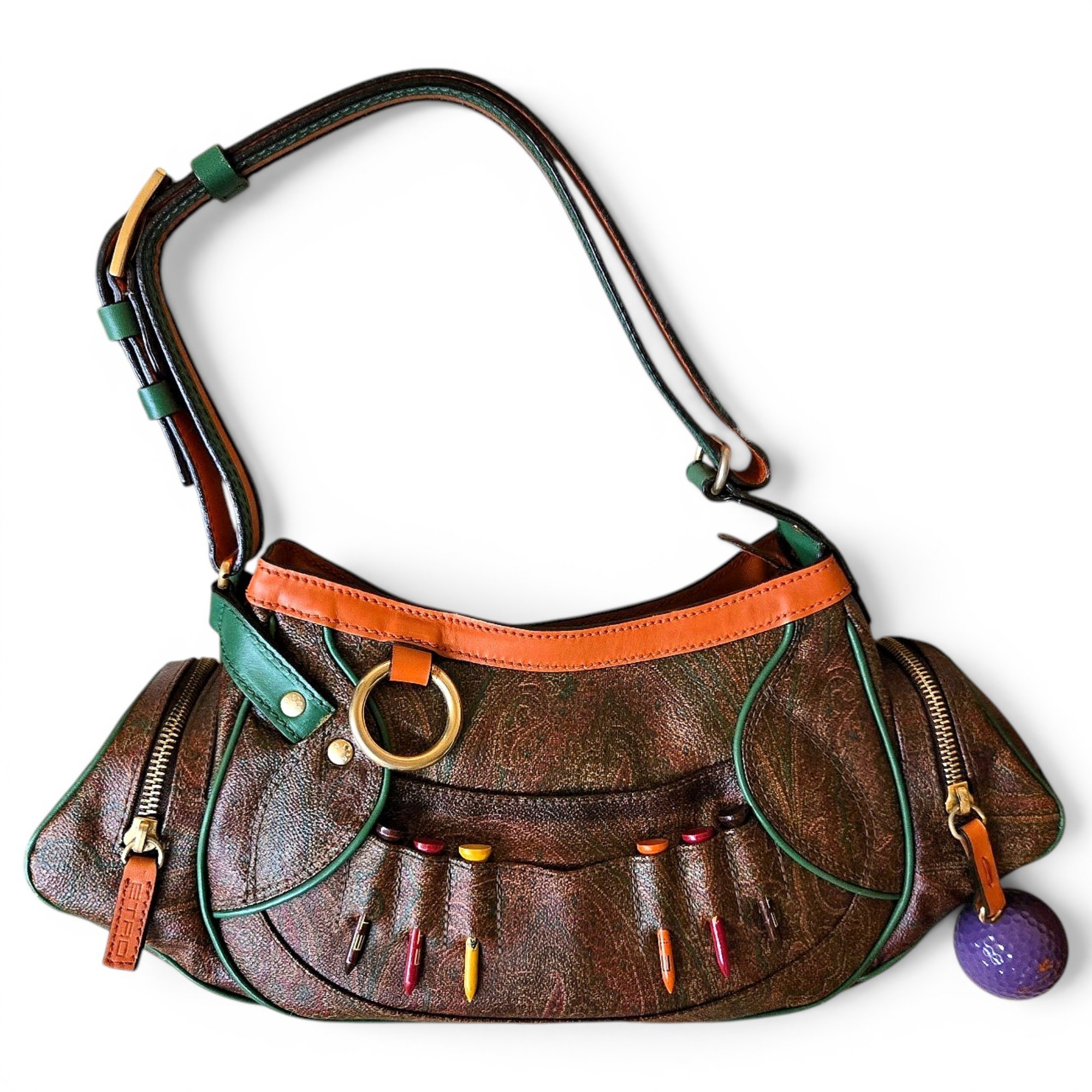 Etro Vela leather handbag