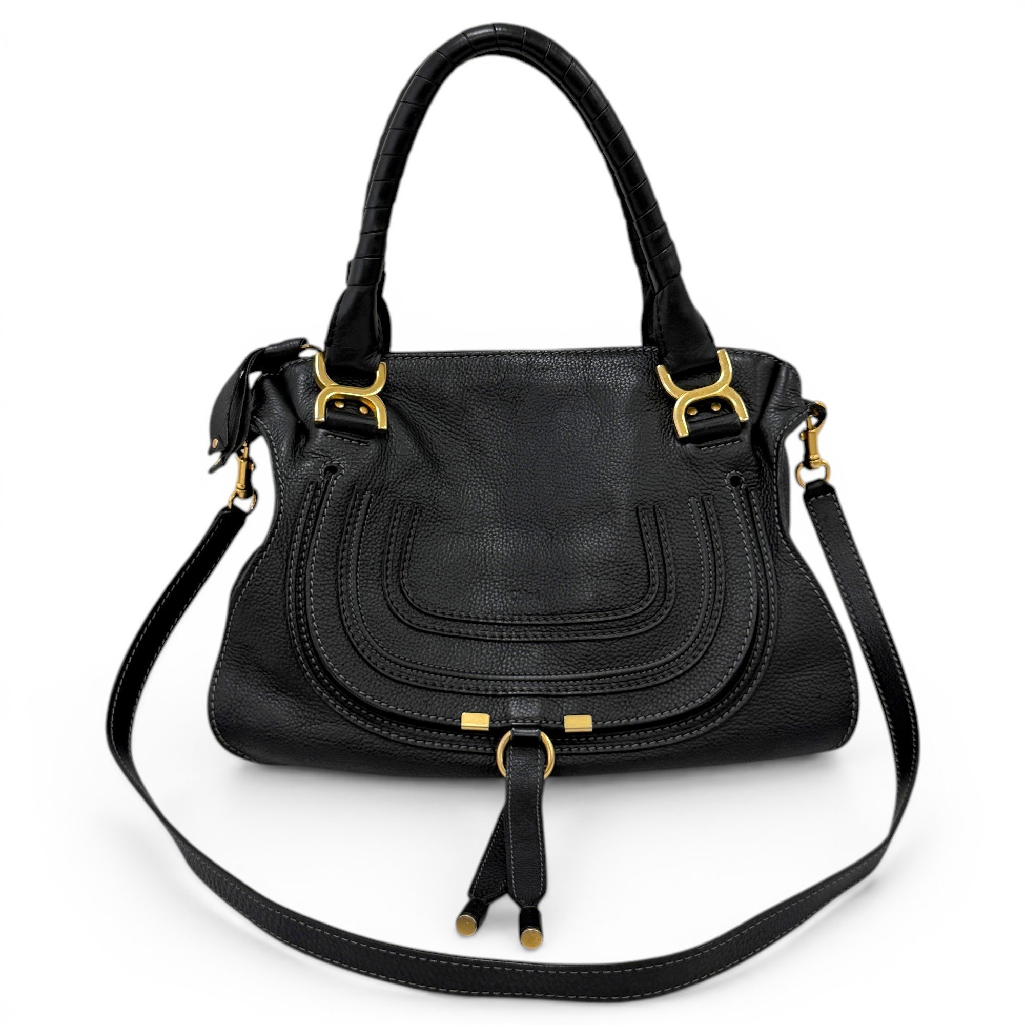 Chloe Marcie leather satchel