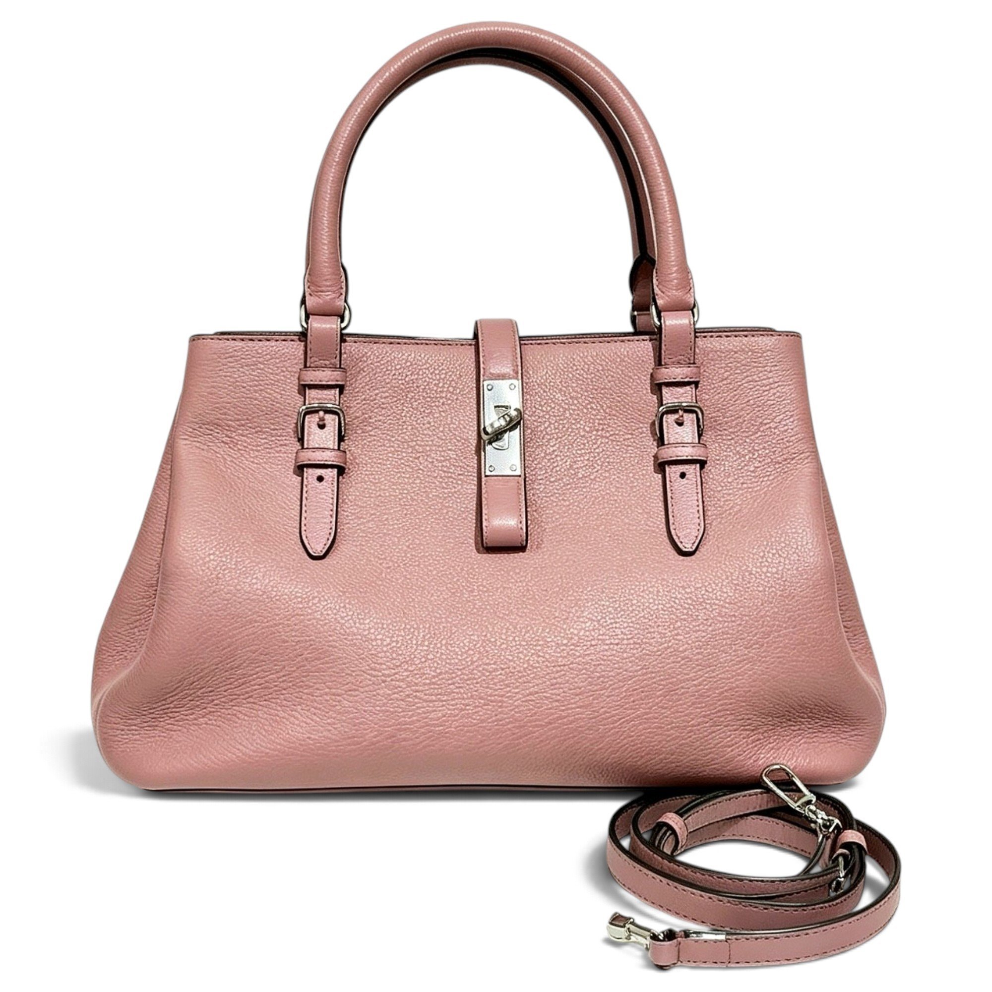 Leather tote