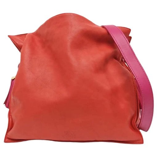 Flamenco leather handbag