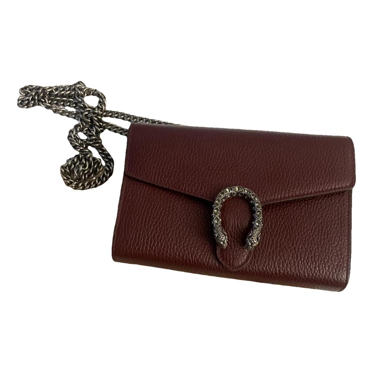 Dionysus Chain Wallet leather crossbody bag