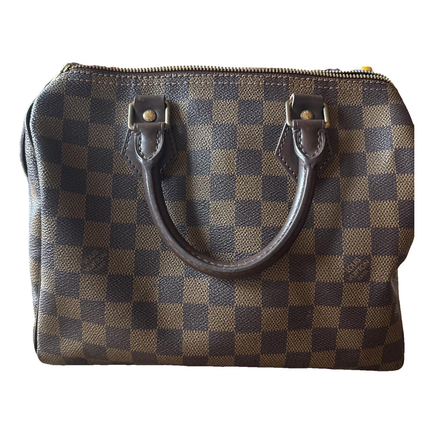 Speedy leather handbag