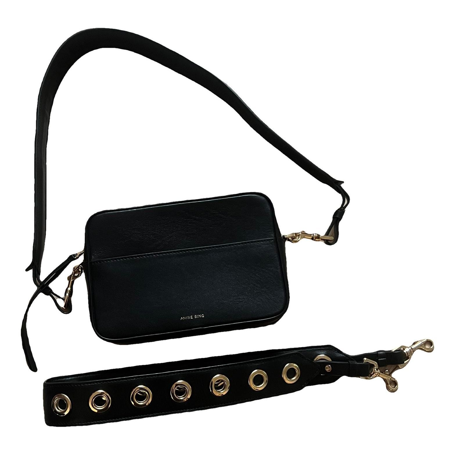 Anine Bing Leather crossbody bag
