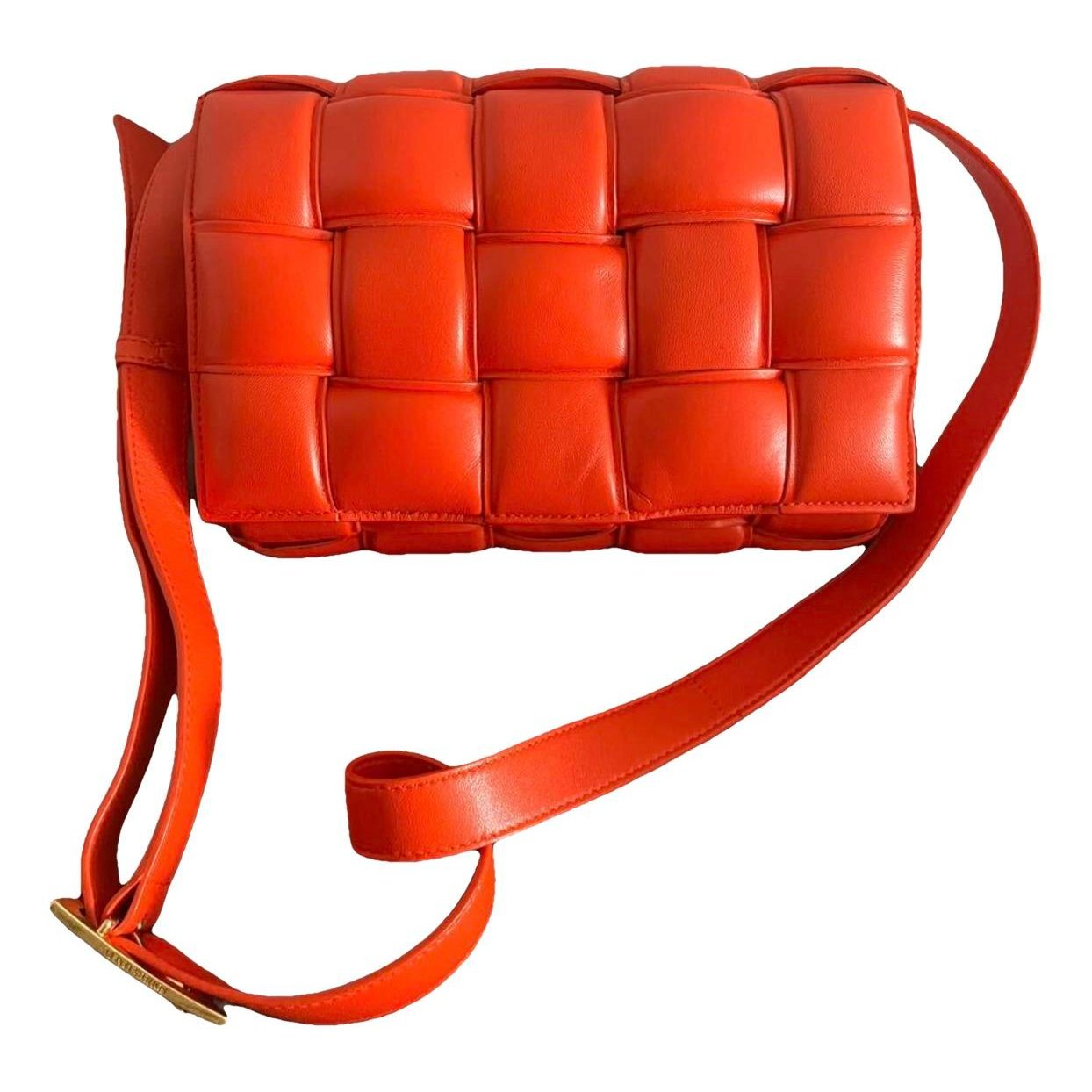 Cassette Padded leather crossbody bag